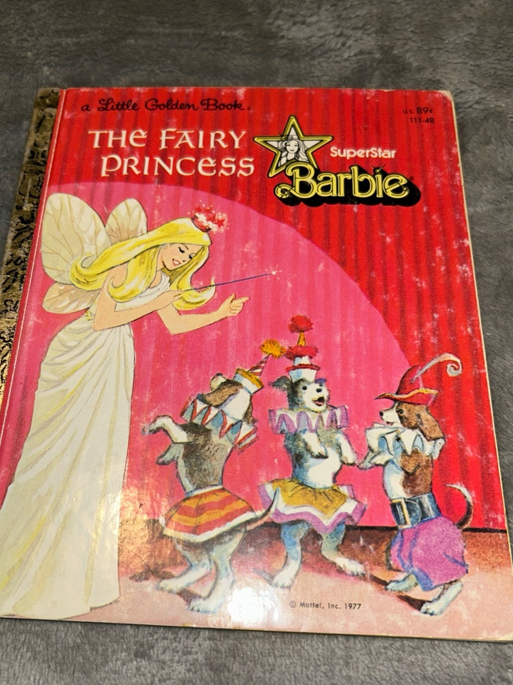 Little Golden Book, Superstar Barbie: The Fairy Princess, 1977, #111-48
